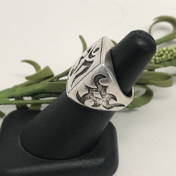 John Hardy Ohm Dayak Ring .925 Sterling Silver - Picture 3 of 10